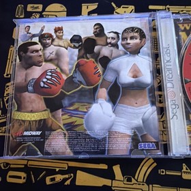 Ready 2 Rumble Boxing (Sega Dreamcast, 1999) CIB - W/REG CARD - Rare - HTF