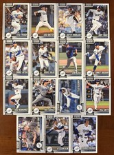 2026 Topps Series 2- LOS ANGELES DODGERS Complete Team Set of 15 Cards
