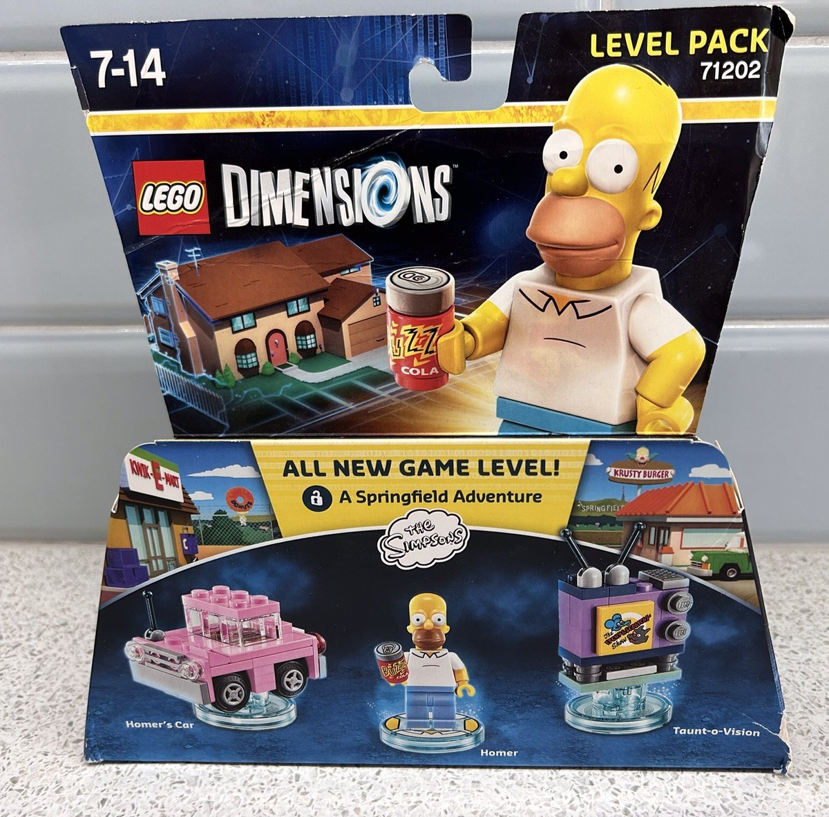 LEGO DIMENSIONS: The Simpsons Level Pack (71202) for sale online