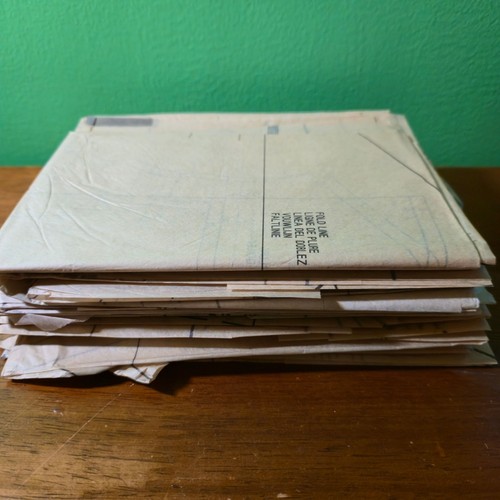 Sewing Pattern Paper Tissue Ephemera Junk Journal Collage 12 oz