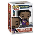 Snoop Dogg Funko POP Exclusive In Purple NBA Lakers Jersey With Protective Case