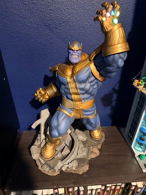 Sideshow Marvel Thanos Classic Version Avengers Assemble Statue