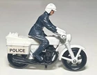 Matchbox Lesney #33 Honda 750 Police Motorcycle w/Dark Blue Rider