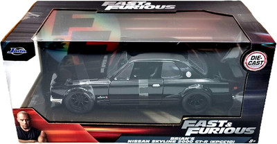 Jada Fast & Furious Cars 1:24 Themenverpackung Auto Brian`s Nissan Skyline GT-R