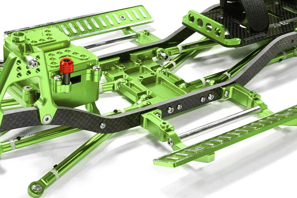 Composite Ladder Frame Chassis Kit w/ Hop-up Combo for SCX-10, Dingo Honcho Jeep - Image 3 of 4
