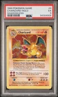 1999 POKEMON GAME SHADOWLESS #4 CHARIZARD-HOLO PSA 5