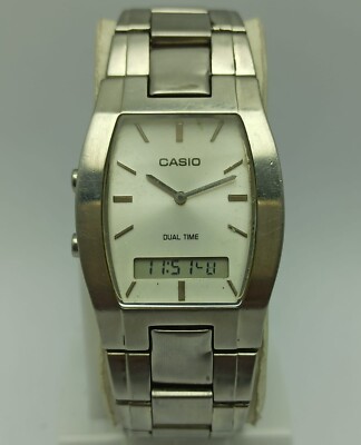 Casio Quartz MTA-2002D-1BDF Ana-Digi Vintage Men's watch | eBay