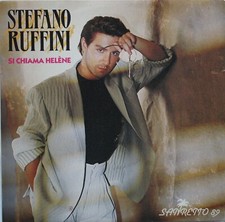 SANREMO '89 STEFANO RUFFINI - Si chiama Helene / Musica VINILE 45 GIRI 7''
