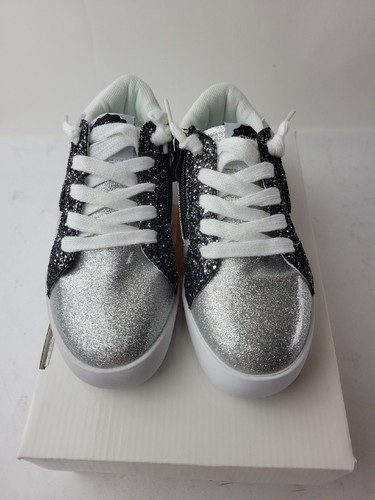 Stylechild Gils Silver Glitter Sneaker Size 4.5 - Picture 2 of 16