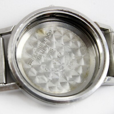 Patek Philippe Co Amagnetic 35mm Case For Spares Ref 3417