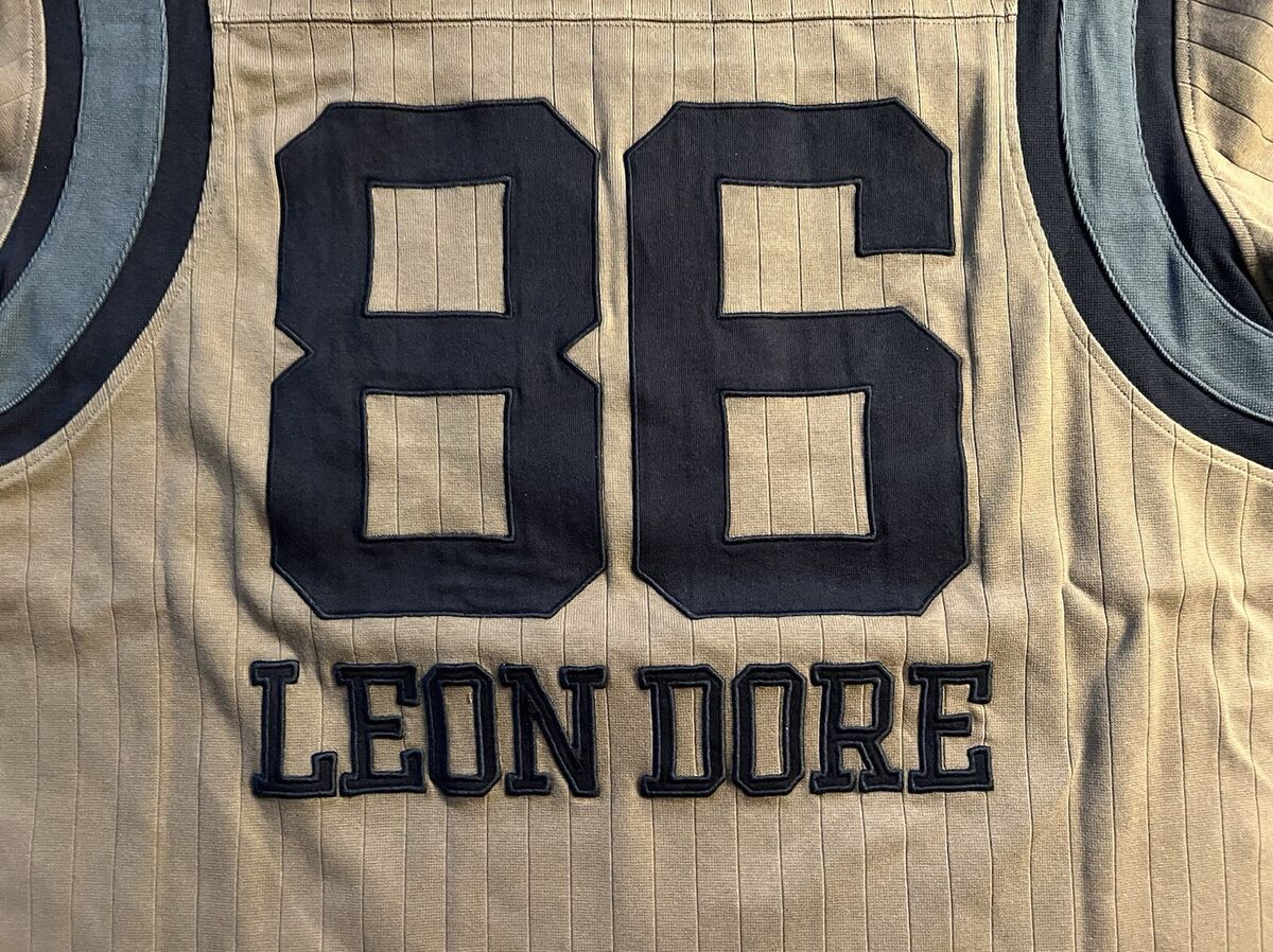 Aime Leon Dore Long-Sleeve Ribbed Football Jersey in Aime Leon Dore Long-Sleeve Ribbed Football Jersey in