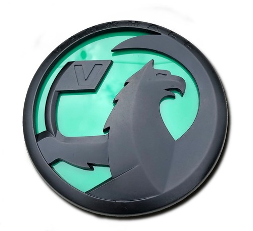 Vauxhall Griffin badge,high gloss black corsa astra 110mm.red blue green white. - Picture 9 of 11