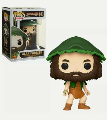 New Funko Pop Jumanji Alan Parrish Comic Con Rare Movie Film