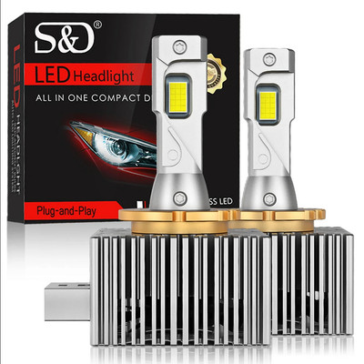 LED D1S Headlight bulbs 2pcs. Xenon HID replacement CAN Bus Error free
