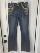 Cache Jeans Bootcut Size 8 RN74578