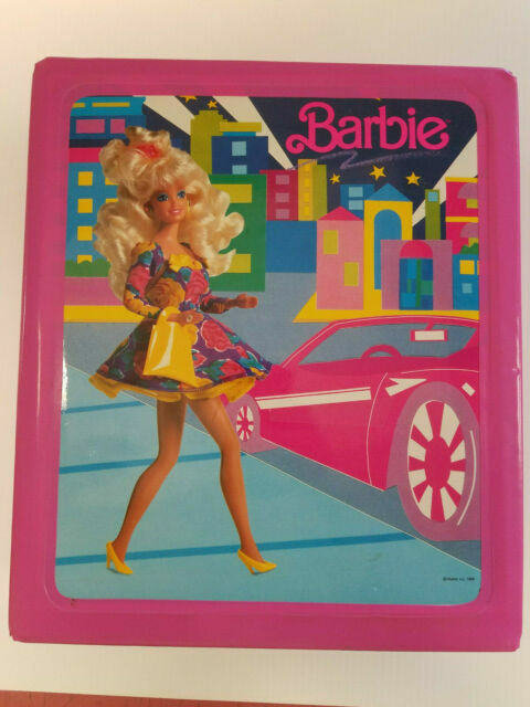 barbie doll carrying case