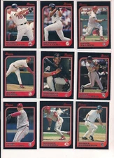 1997 Bowman Baseball Trading Cards  / Choose / Pick From List  #s 226- 441 /mb40