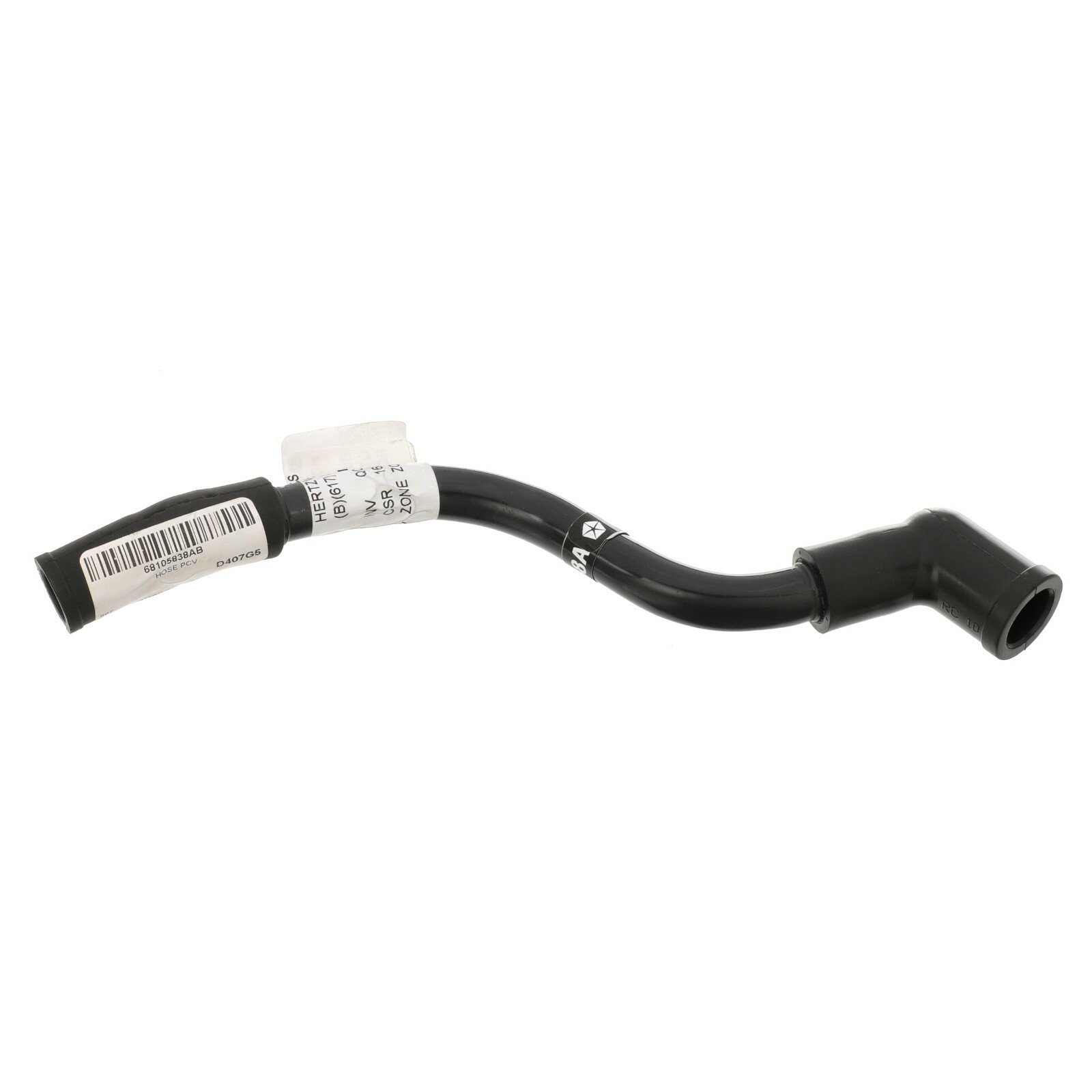 Manguera PCV para Chrysler, Dodge, Jeep, RAM 2011-2020 (P/N 68105838AB)