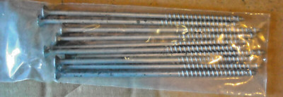 FasTap Duracoat Self Tapping coated exterior screws 10 x 6'' 100 pcs NIP NOS