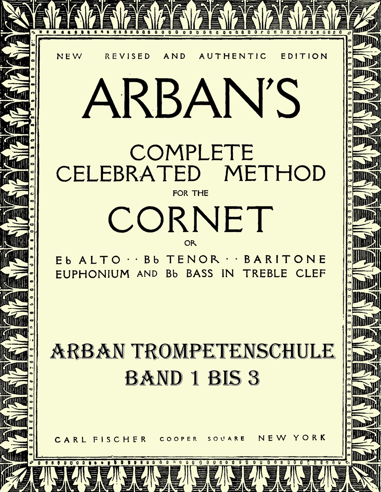 Jean-baptiste Arban | Arban Schule Für Trompete | Taschenbuch |