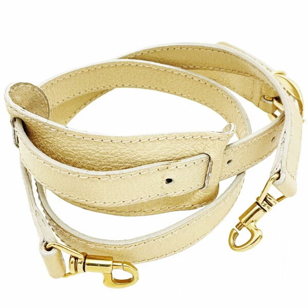 Sac Gucci sangle cuir crème