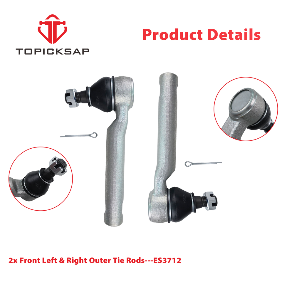 Front Suspension Control Arm And Tie Rod End Kit For Subaru Outback