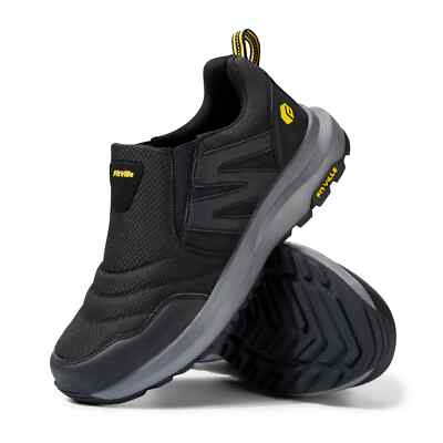 Men's Casual Shoes Slip on Hiking Shoes Comfortable Loafers Walking Sneakers