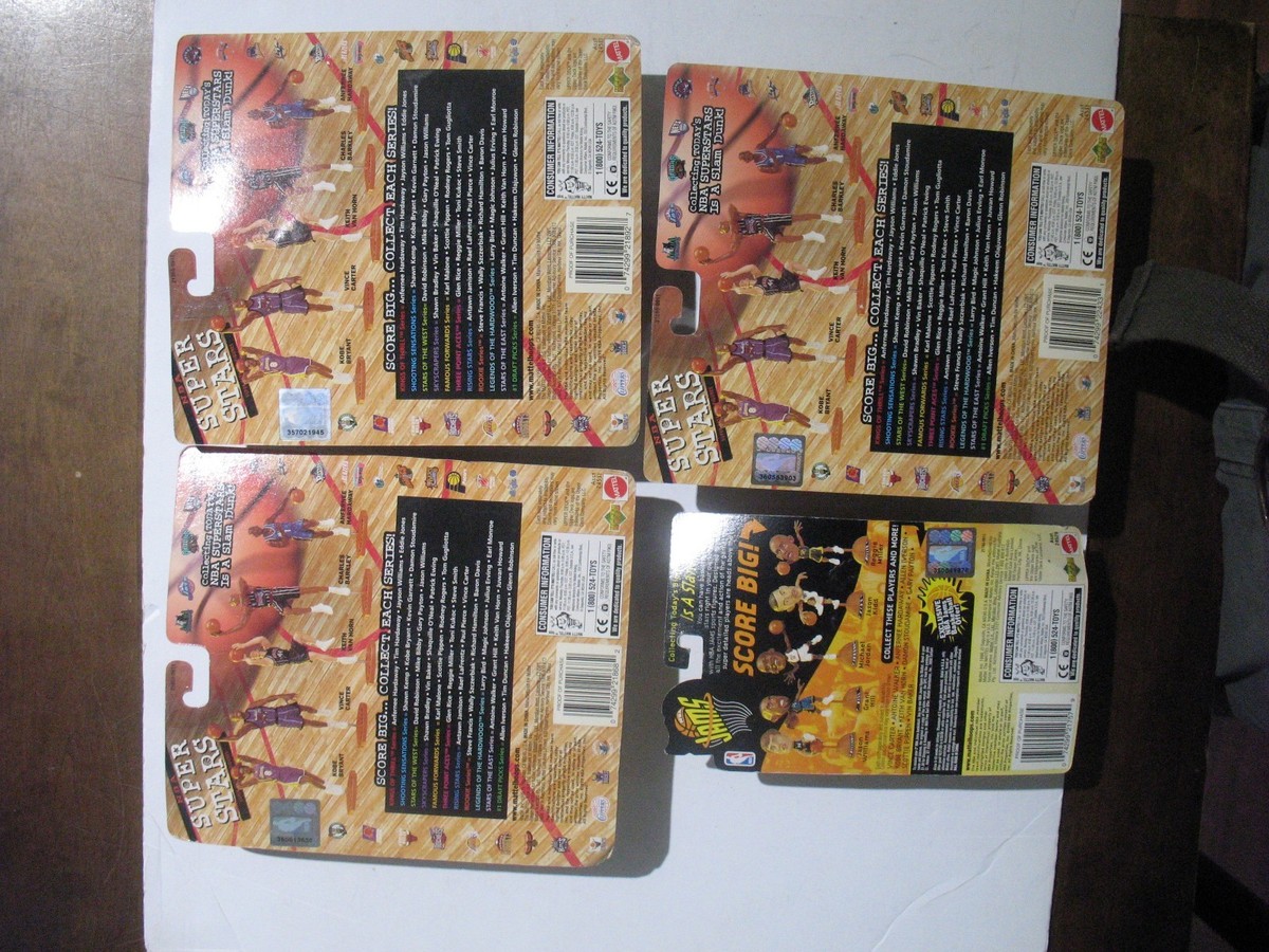 Lot NBA Superstars Court Collection NBA Jams Pippen Miller