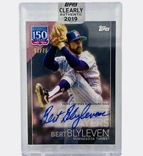 2019 Topps Clearly Authentic Baseball Cards 23