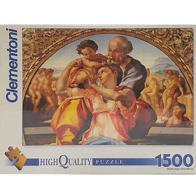 Michelangelo Tondo Doni 1500 Teile Puzzle Clementoni Art #31596 Classic