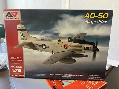 1/72 A&A Modelsvit #7232 AD-5Q Skyraider