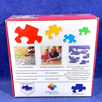 COCA-COLA ALL ABOARD Springbok 1000 Piece Jigsaw Puzzle Made In USA EUR - View #8