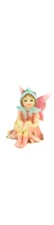 Hooded Fairy in Coral, Spring Fairy, Shadow Box Fairy, Cake Topper, Gift Idea