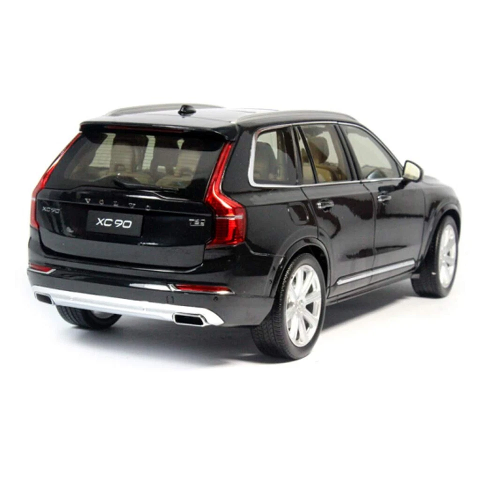 1/18 Volvo XC90 2015 SUV Diecast Model Car SUV Toy Gifts Display Black/Champagne - Image 4 of 4