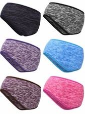 Fleece Ear Warmers Muff Winter Headband for Men Women Running Yoga Skiing Riding