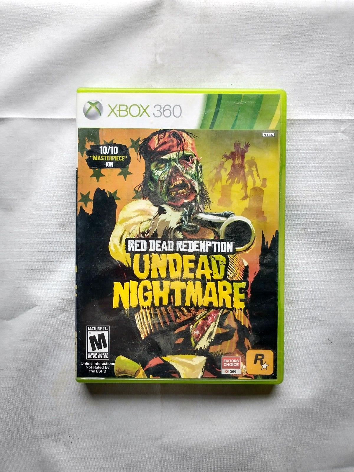 Red Dead Redemption Undead Nightmare Xbox 360 Game for sale online