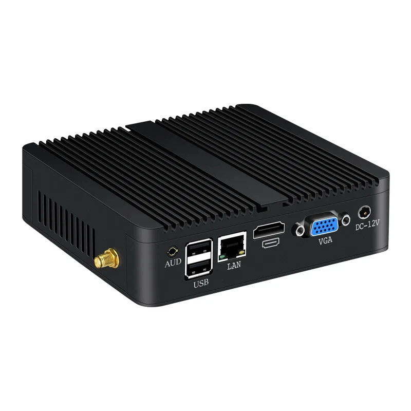Fanless Industrial Mini PC Inter Core i3/i5/i7 Processor with 4xUSB3.0 4xUSB2.0 - Image 4 of 4