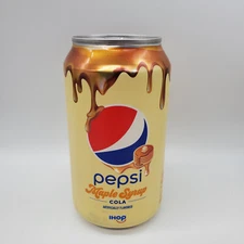 Pepsi Maple Syrup Limited Edition Soda Can IHOP Collaboration | Unopened