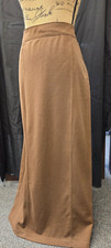 Vintage Emma James by Liz Claiborne Brown Maxi Pencil Skirt Size L with Tags