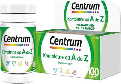 Centrum A- Z Multieffekt-Vitamine u. Mineralien für Erwachsene 100 Tab.-123g