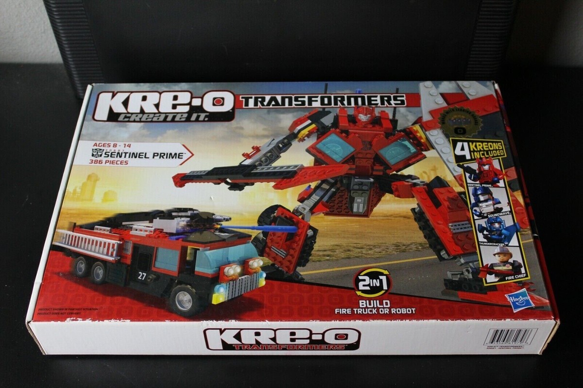 KRE-O TRANSFORMERS SENTINEL PRIME 386ピース KRE-O TRANSFORMERS SENTINEL PRIME 386ピース Amazon.com: KRE