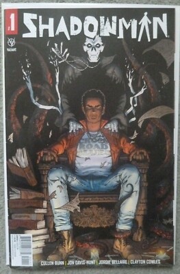 SHADOWMAN #1 ''A''..CULLEN BUNN/JON DAVIS-HUNT..VALIANT 2021 1ST PRINT..VFN+