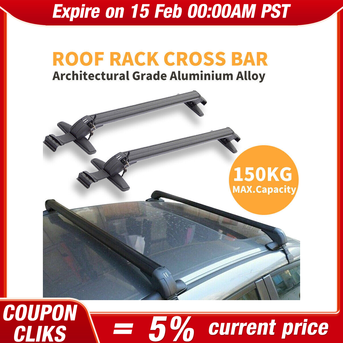 NEW For Toyota Prius Roof Rack Cross Bar Luggage Carrier