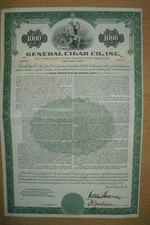 General Cigar Co. Inc 1957