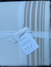 1 Pottery Barn Riviera Stripe Blackout Drape Panel - Sandalwood - 50x84 - NEW