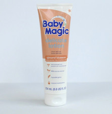 Baby Magic Delicate Lotion ALMOND BLOSSOM Hypoallergenic Oat Aloe Shea 8.6 oz