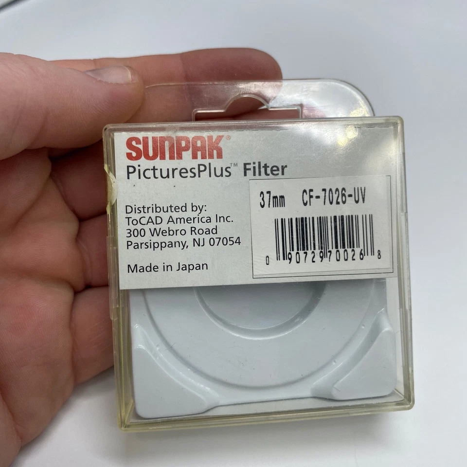 SunPak Pictures Plus Filter 37mm (CPOL) Circular Polarizer Nice w Box Japan - Image 3 of 4