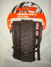 NEW MAXXIS MINION DHR II MTB 27.5X2.6 WIDE TRAIL TUBELESS FOLDING EXO 60TPI TIRE