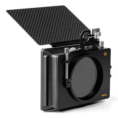 NiSi Cinema C5 Matte Box Cinema Kit (Matte Box, VND 1-5 Stops, Rotating PL, 4...