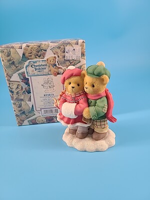 Cherished Teddies 533874 ''When I Count My Blessings, I Count You Twice'' Figurine